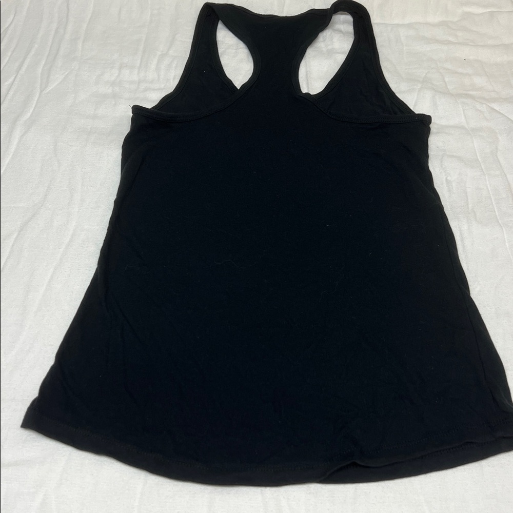 Black Hufflepuff Quidditch Tank Top Sz M - Picture 6 of 6